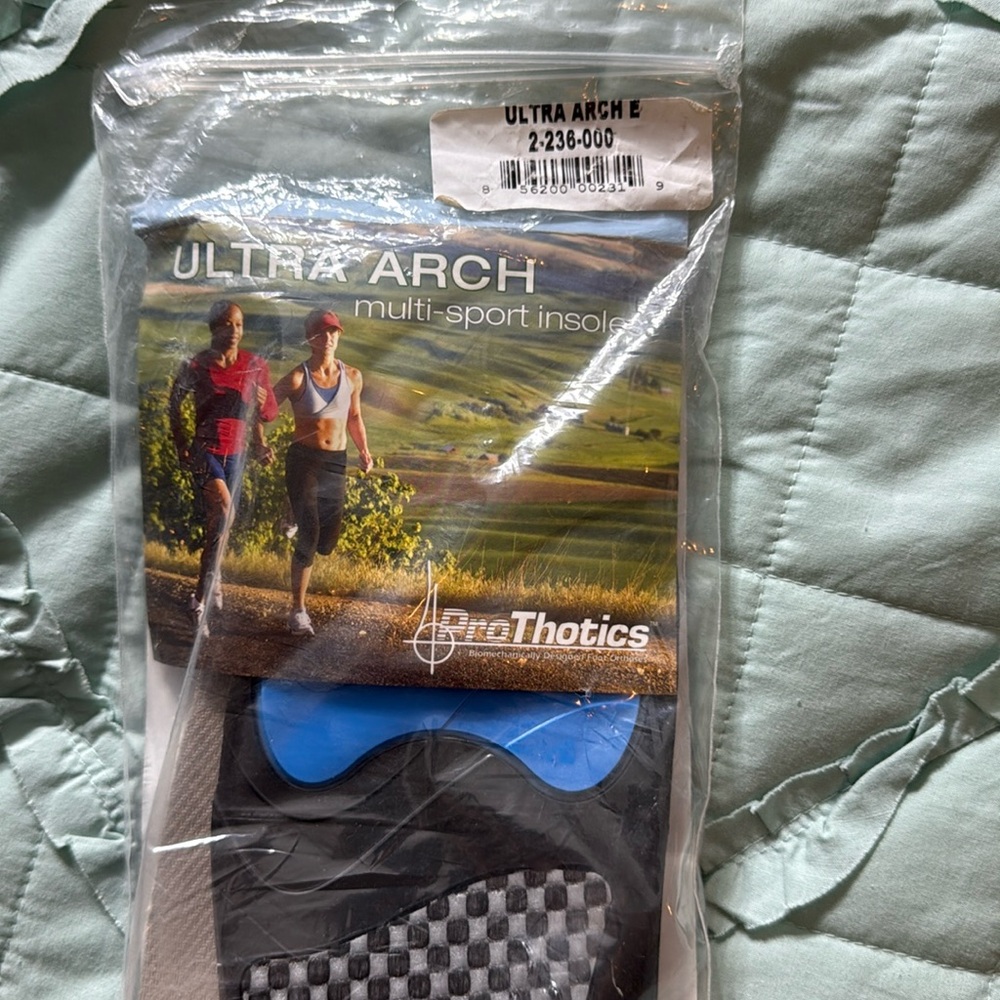 ProThotics Ultra Arch Multi-Sport Insoles Men 11-12 1/2 NEW
